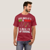 仮想通貨デイトレーダー ストンクトレーダー Tシャツ (正面フル)