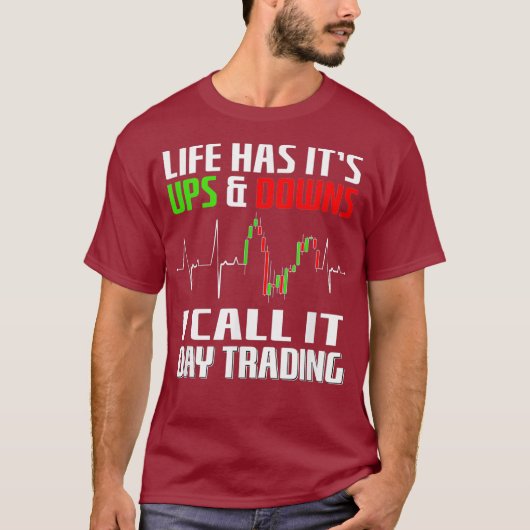 仮想通貨デイトレーダー ストンクトレーダー Tシャツ (正面)