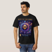 仮想通貨トレーディング分析グラフTシャツ Tシャツ (正面フル)