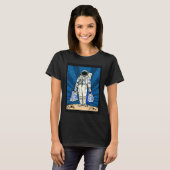 仮想通貨トーク To The Moon Bittorrent BTT スペース Tシャツ (正面フル)