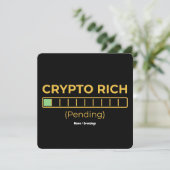 仮想通貨リッチ保留中 ローディングバー 楽しい投資家 招待状 (スタンド正面)