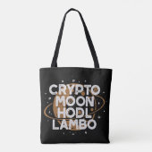 仮想通貨月HODLランボ トートバッグ (裏面)