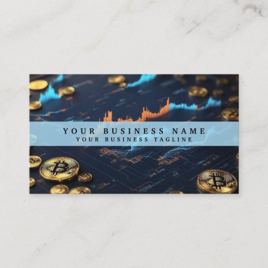仮想通貨金融アナリスト名刺 名刺 (正面)