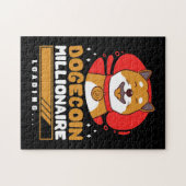 仮想通貨 ドージコイン億万長者ロード ジグソーパズル (横)