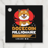 仮想通貨 ドージコイン億万長者ロード フェイバータグ (正面)