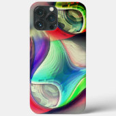 仮想金サイケデリック属装甲リサイクル Case-Mate iPhoneケース (裏面)