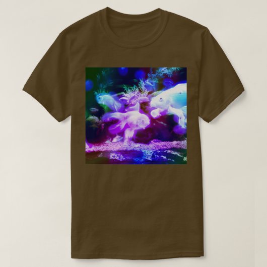 仮想魚 Tシャツ (デザイン正面)