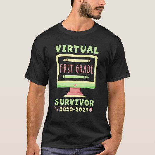 仮想1級生存者2020 - 2021最終日 Tシャツ (正面)