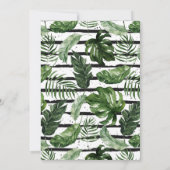 仮想Promパーティー | Glamorous Summer Greenery 招待状 (裏面)