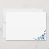 仮想SIPと「ようこそ」男の赤ちゃん 招待状 (裏面)