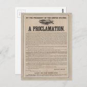 仮放免宣告側 ポストカード (正面/裏面)