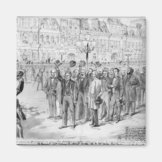 仮政府委員 マグネット (正面)