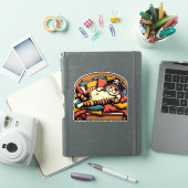 仮眠の海賊猫 シール (iPadカバー)