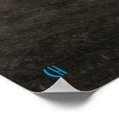 仮眠魚釣り ポスター (角)