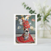 仮装のカミーユ日本のネ ポストカード (スタンド正面)