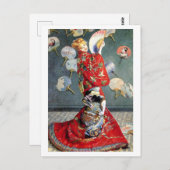 仮装のカミーユ日本のネ ポストカード (正面/裏面)