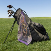 仮装のドキシーアート ゴルフタオル (グリーン)