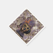 仮装のドキシーアート スタンダードカクテルナプキン (角)