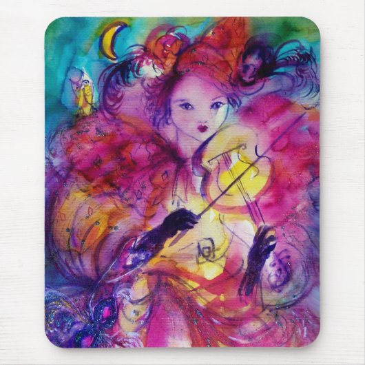 仮装の夜/ヴェネツィアカーニバル マウスパッド (正面)