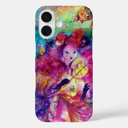 仮装の夜/ヴェネツィアカーニバル Case-Mate iPhoneケース (裏面)