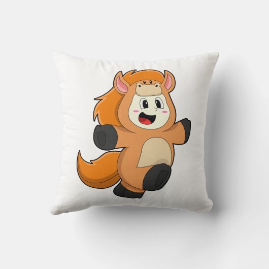 仮装の馬 クッション (裏面)