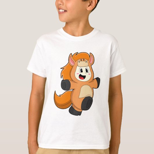 仮装の馬 Tシャツ (正面)
