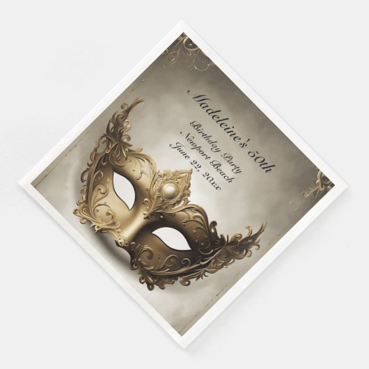 仮装アンティークヴェネツィアマスクシック50th誕生日 (コーナー)