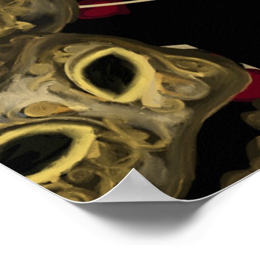 仮装アート ポスター (角)