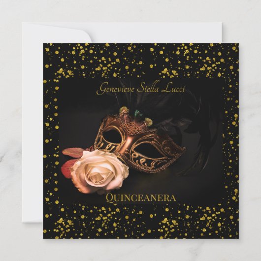 仮装エレガントと白いバラ (裏面)