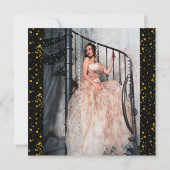 仮装エレガントと白いバラ セーブザデート (裏面)