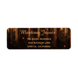 仮装エレガントキンセアニラ15誕生日 ラベル