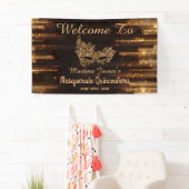 仮装エレガントキンセアニラ15誕生日 横断幕 (インサイチュ)