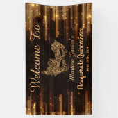 仮装エレガントキンセアニラ15誕生日 横断幕 (縦)