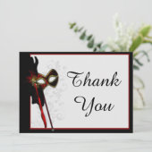 仮装エレガントサンキューカード サンキューカード (スタンド正面)