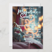 仮装エレガントスイート16お祝い 招待状 (正面)