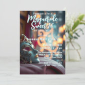 仮装エレガントスイート16お祝い 招待状 (スタンド正面)