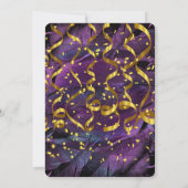 仮装エレガントボール招待状 招待状 (裏面)