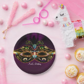 仮装エレガント衣装バースデーパーティープレート ペーパープレート (パーティー)