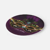 仮装エレガント衣装バースデーパーティープレート ペーパープレート (アングル)