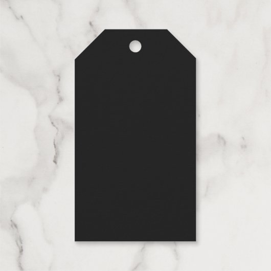 仮装エレガント16番目の誕生日 ギフトタグ (裏面)