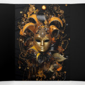 仮装カラフルパーティの招待状 三つ折り招待状 (内部中)