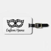 仮装カーニバルパーティーマスクカスタム旅行 ラゲッジタグ (正面横)