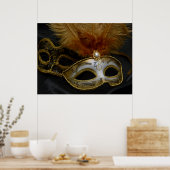 仮装カーニバルマスク11 ポスター (キッチン)