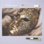 仮装カーニバル仮装マスク17デコページ 薄葉紙 (クラフト)