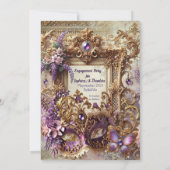 仮装ガーデンロマンス | ベラヴィルブライダルショー 招待状 (裏面)