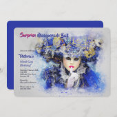 仮装キャラクター招待状 招待状 (正面/裏面)