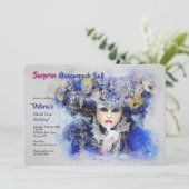 仮装キャラクター招待状 招待状 (スタンド正面)