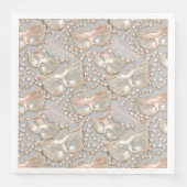 仮装キンセアニェラビーズマスクバラ金ゴールドID1031 (正面)