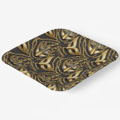 仮装キンセアニェラビーズマスク黒ID1031 ペーパープレート (傾斜あり)