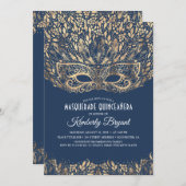 仮装キンセアニェラ15th誕生日パーティー 招待状 (正面/裏面)